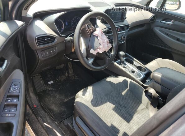 5NMS23AD2KH019948 2019 HYUNDAI SANTA Gray წინა პანელის ხედი