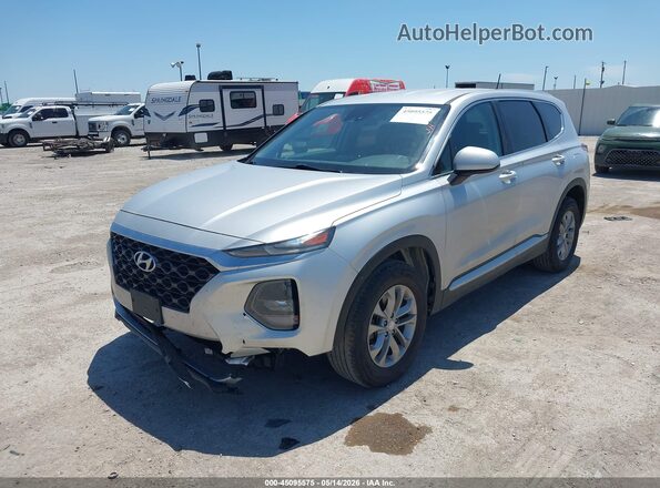 5NMS23AD2KH039701 2019 HYUNDAI SANTA FE Silver 