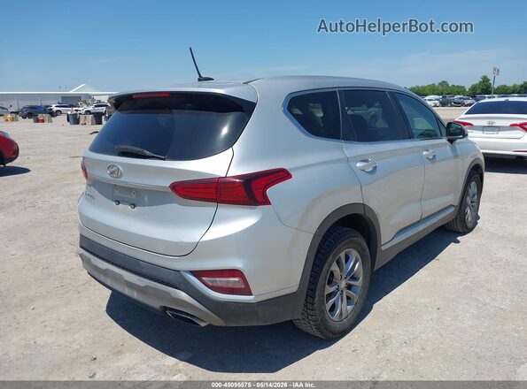 5NMS23AD2KH039701 2019 HYUNDAI SANTA FE Silver 