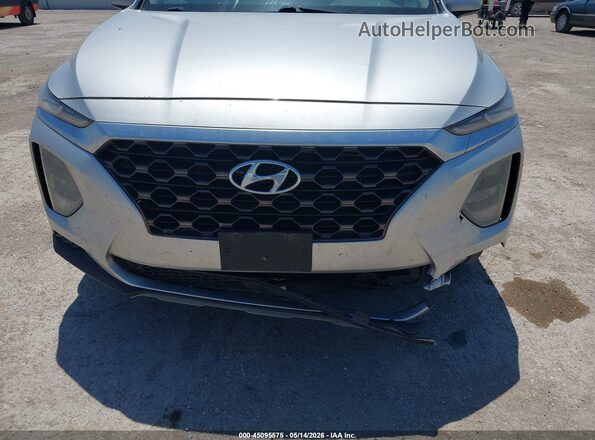 5NMS23AD2KH039701 2019 HYUNDAI SANTA FE Silver 