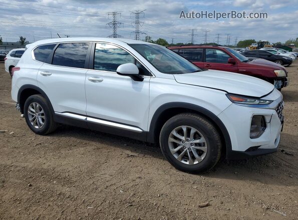 5NMS23AD2KH090423 2019 HYUNDAI SANTA White 