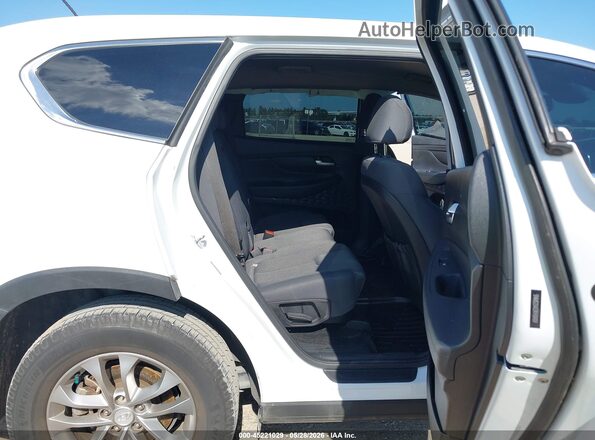 5NMS23AD2KH134159 2019 HYUNDAI SANTA FE White Widok naklejki z numerem VIN