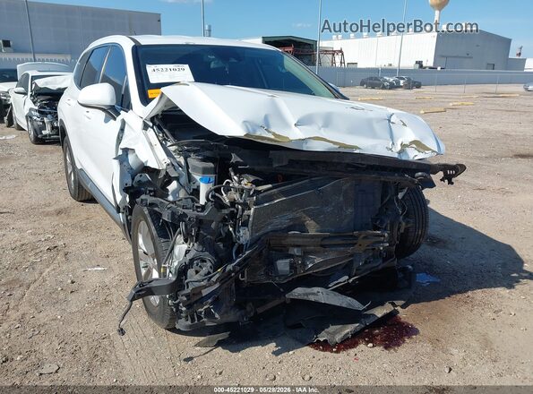 5NMS23AD2KH134159 2019 HYUNDAI SANTA FE White Widok z przodu