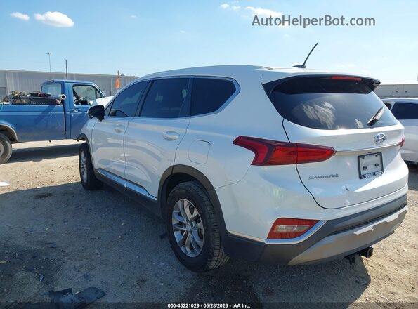 5NMS23AD2KH134159 2019 HYUNDAI SANTA FE White Tył lewy