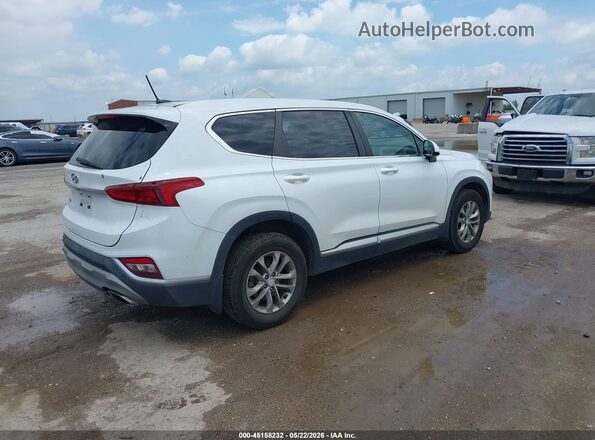 5NMS23AD2LH179166 2020 HYUNDAI SANTA FE White Հետևի աջ