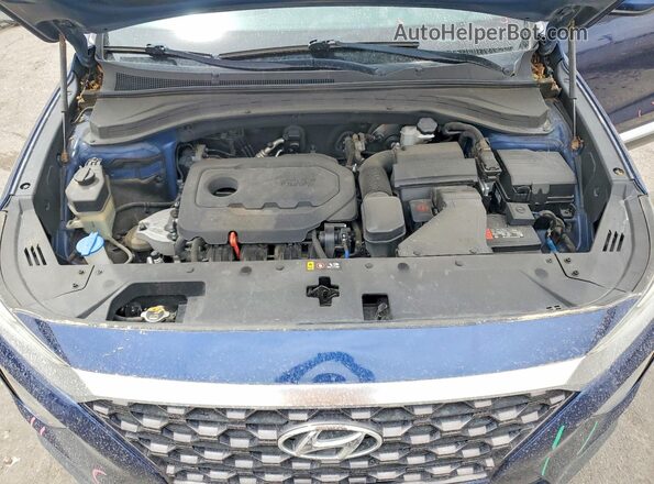 5NMS23AD3KH034359 2019 HYUNDAI SANTA Blue 