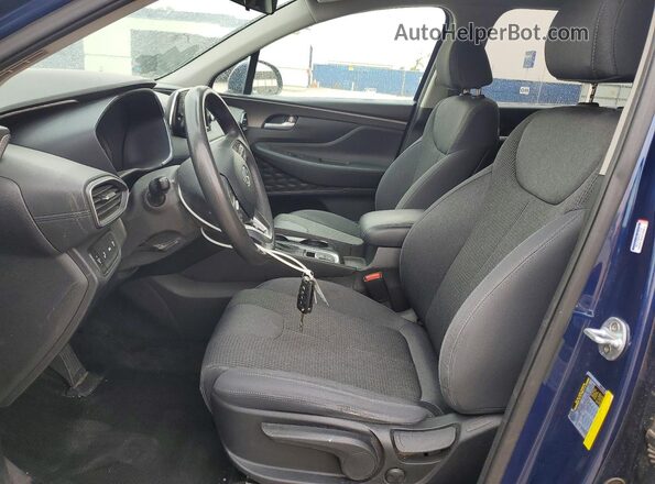 5NMS23AD3KH034359 2019 HYUNDAI SANTA Blue 