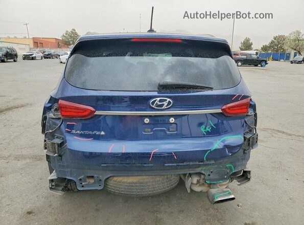 5NMS23AD3KH034359 2019 HYUNDAI SANTA Blue 