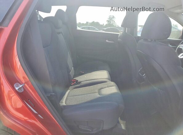 5NMS23AD4KH065247 2019 HYUNDAI SANTA Maroon Սալոնի հետևի տեսք