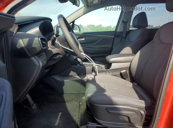 5NMS23AD4KH065247 2019 HYUNDAI SANTA Maroon Սալոնի դիմացի տեսք