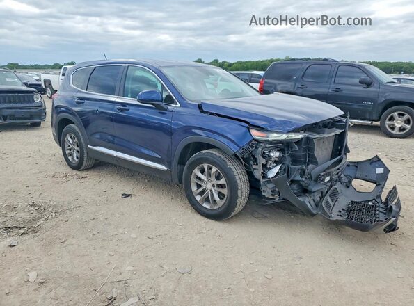 5NMS23AD4KH106394 2019 HYUNDAI SANTA Blue 