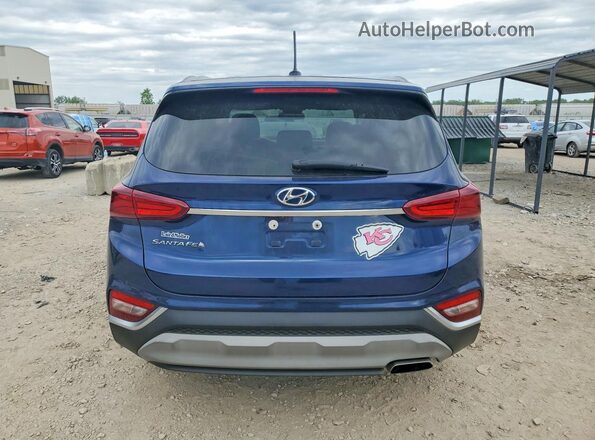5NMS23AD4KH106394 2019 HYUNDAI SANTA Blue 