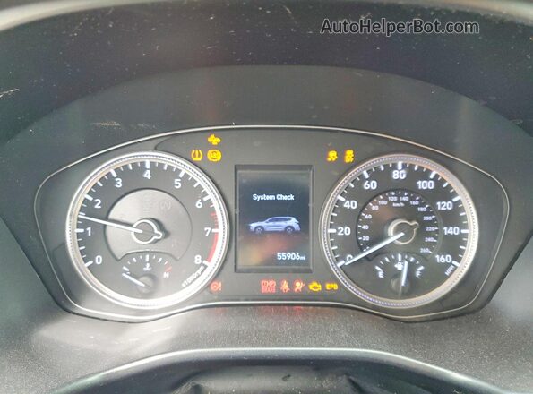 5NMS23AD4KH106394 2019 HYUNDAI SANTA Blue 