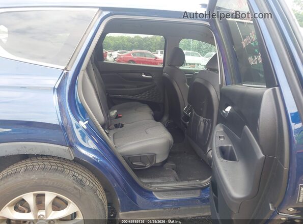 5NMS23AD7KH064609 2019 HYUNDAI SANTA FE Blue VIN sticker view