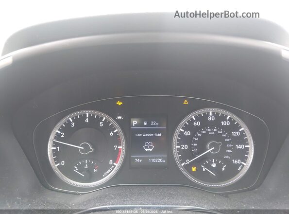 5NMS23AD7KH064609 2019 HYUNDAI SANTA FE Blue Rear seats view