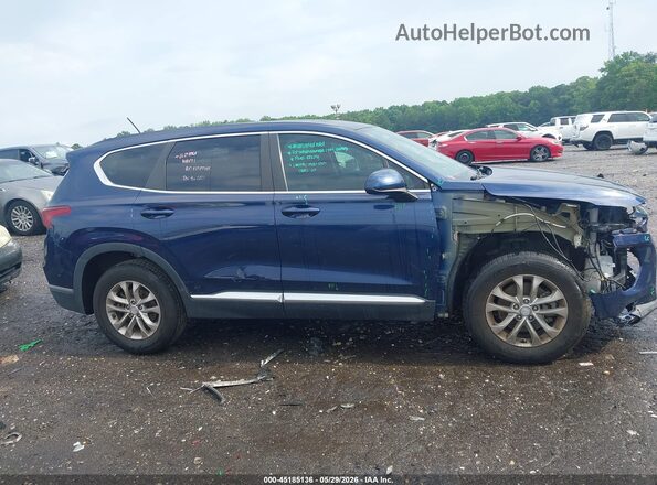 5NMS23AD7KH064609 2019 HYUNDAI SANTA FE Blue 360 interior view