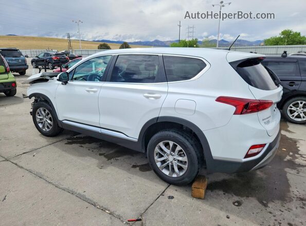 5NMS23AD7KH112030 2019 HYUNDAI SANTA White Trasero izquierdo