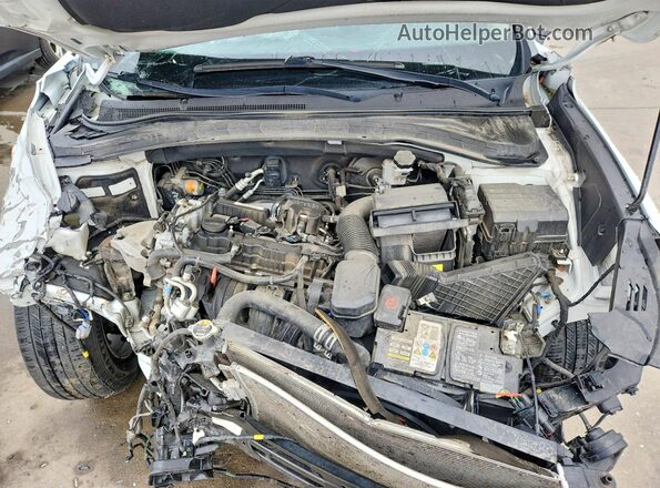 5NMS23AD7KH112030 2019 HYUNDAI SANTA White Vista del compartimento del motor