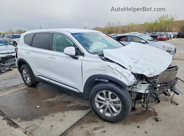 5NMS23AD7KH112030 2019 HYUNDAI SANTA White Delantero derecho