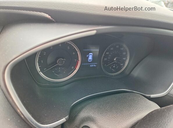 5NMS23AD7KH112030 2019 HYUNDAI SANTA White Vista del cuadro de instrumentos