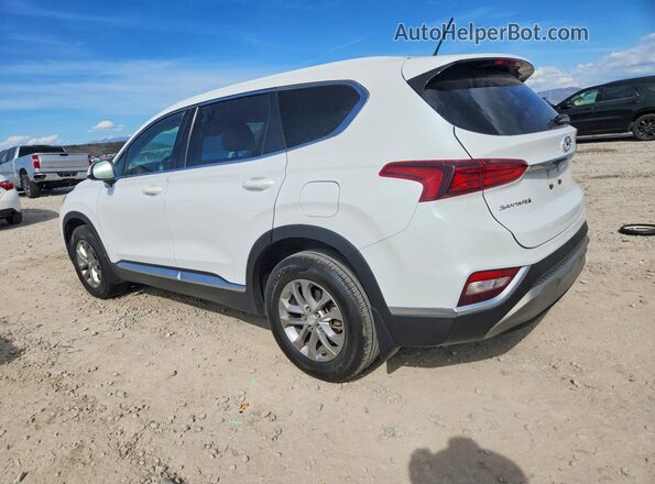 5NMS23AD7KH126770 2019 HYUNDAI SANTA White Задня ліва чверть
