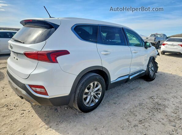 5NMS23AD7KH126770 2019 HYUNDAI SANTA White Задня права чверть