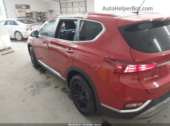 5NMS23AD7LH136930 2020 HYUNDAI SANTA FE Red Trasero izquierdo