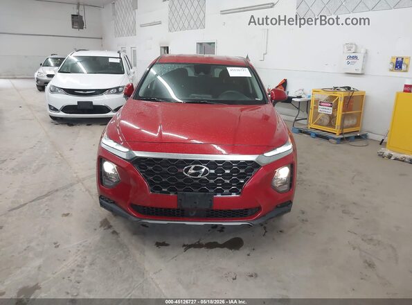 5NMS23AD7LH136930 2020 HYUNDAI SANTA FE Red Vista del cuadro de instrumentos
