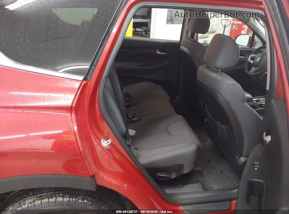 5NMS23AD7LH136930 2020 HYUNDAI SANTA FE Red Vista de la etiqueta del VIN