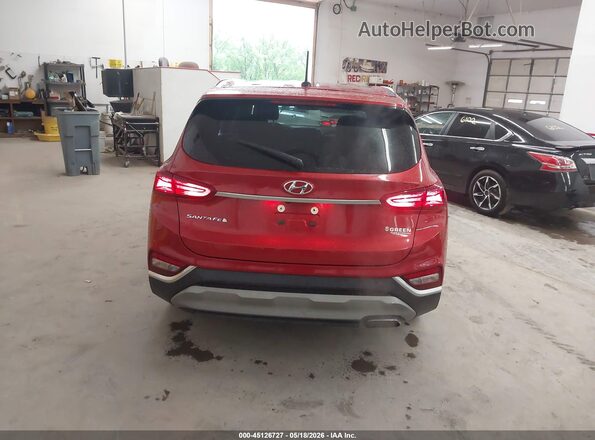 5NMS23AD7LH136930 2020 HYUNDAI SANTA FE Red 