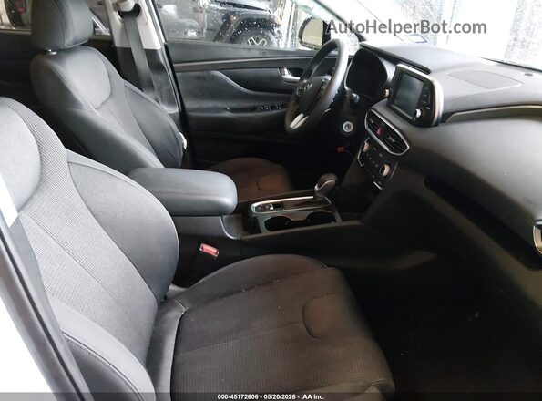 5NMS23AD7LH141755 2020 HYUNDAI SANTA FE White წინა სალონის ხედი