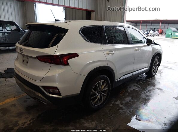 5NMS23AD7LH141755 2020 HYUNDAI SANTA FE White უკანა მარჯვენა