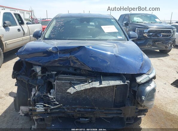 5NMS23AD7LH183696 2020 HYUNDAI SANTA FE Navy Вид спереду