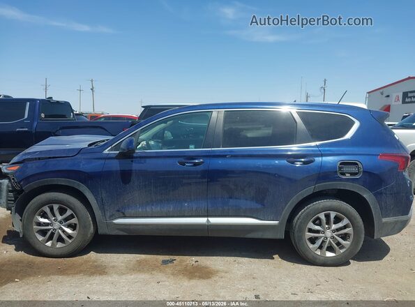 5NMS23AD7LH183696 2020 HYUNDAI SANTA FE Navy Панорамний вид салону 360°