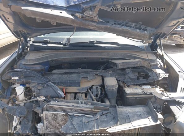 5NMS23AD7LH183696 2020 HYUNDAI SANTA FE Navy Вид ззаду