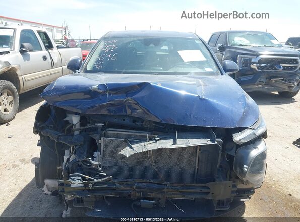 5NMS23AD7LH183696 2020 HYUNDAI SANTA FE Navy Вид щитка приладів