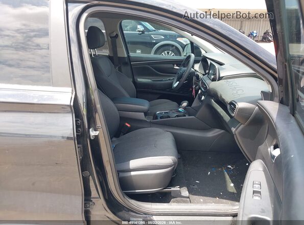 5NMS23AD7LH287699 2020 HYUNDAI SANTA FE Черный Вид салона спереди