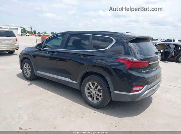 5NMS23AD7LH287699 2020 HYUNDAI SANTA FE Черный Задняя левая четверть
