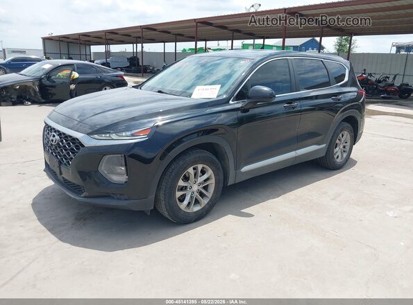 5NMS23AD7LH287699 2020 HYUNDAI SANTA FE Черный Передняя левая четверть