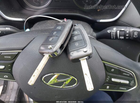 5NMS23AD7LH287699 2020 HYUNDAI SANTA FE Черный Вид панели приборов