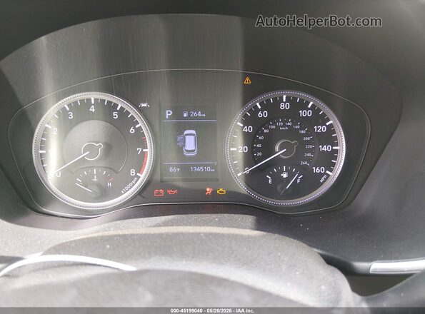 5NMS23AD8KH084478 2019 HYUNDAI SANTA FE Silver Vista de los asientos traseros