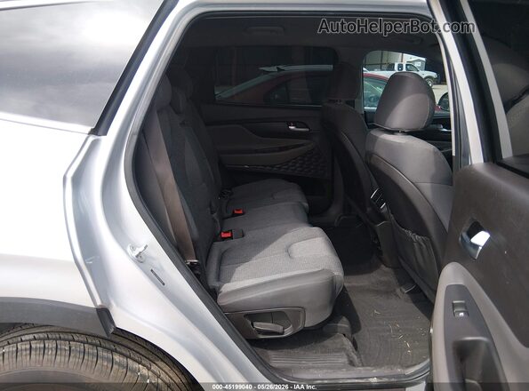 5NMS23AD8KH084478 2019 HYUNDAI SANTA FE Silver Vista de la etiqueta del VIN