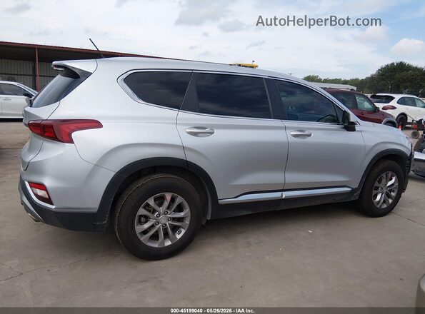 5NMS23AD8KH084478 2019 HYUNDAI SANTA FE Silver Vista interior de 360 grados