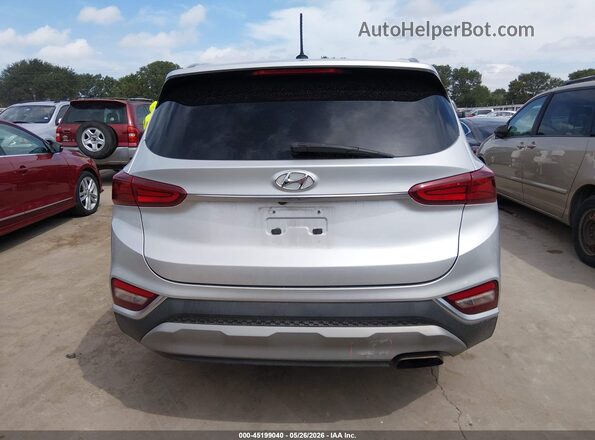 5NMS23AD8KH084478 2019 HYUNDAI SANTA FE Silver 