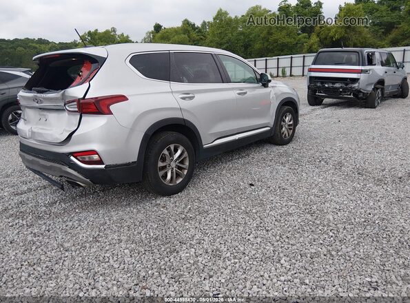 5NMS23AD8KH108391 2019 HYUNDAI SANTA FE Silver Հետևի աջ