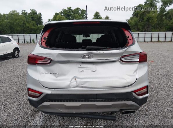 5NMS23AD8KH108391 2019 HYUNDAI SANTA FE Silver Դիմացի տեսք