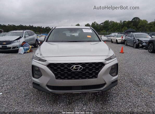5NMS23AD8KH108391 2019 HYUNDAI SANTA FE Silver Սարքավորումների վահանակի տեսք