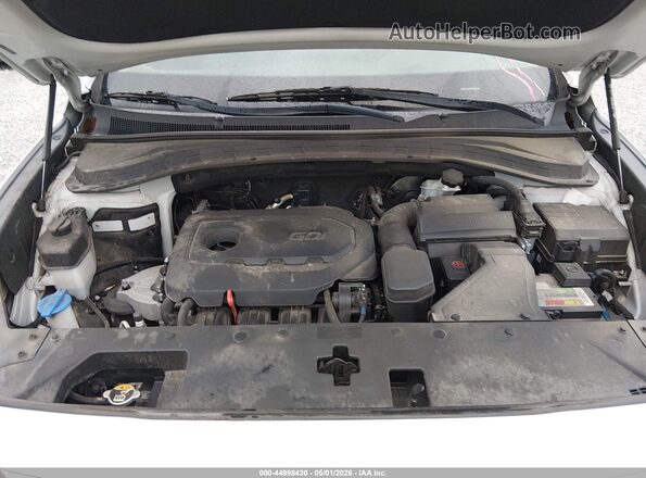 5NMS23AD8KH108391 2019 HYUNDAI SANTA FE Silver Հետևի տեսք
