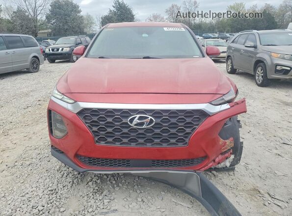 5NMS23AD8LH165501 2020 HYUNDAI SANTA Red Front view