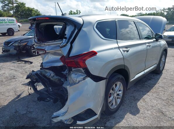5NMS23AD8LH293446 2020 HYUNDAI SANTA FE Silver წინა ხედი